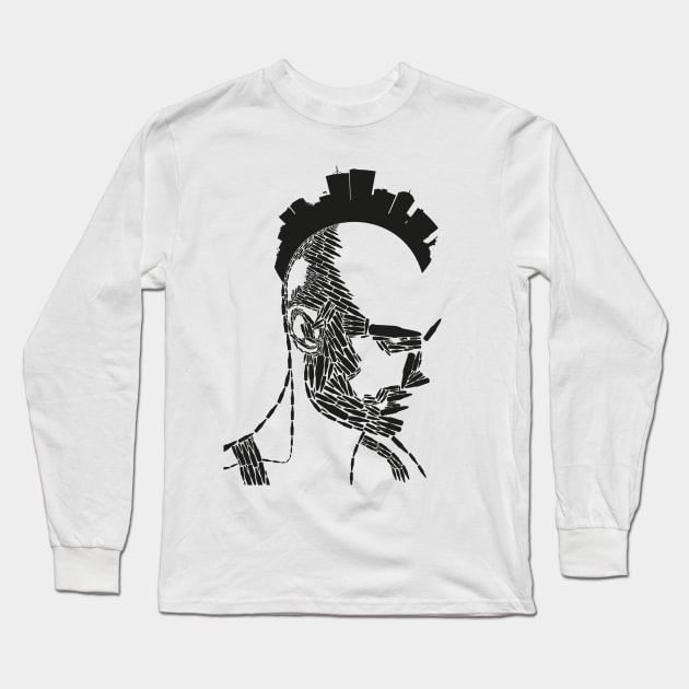 Taxi Driver Long Sleeve T-Shirt by viktorhertz